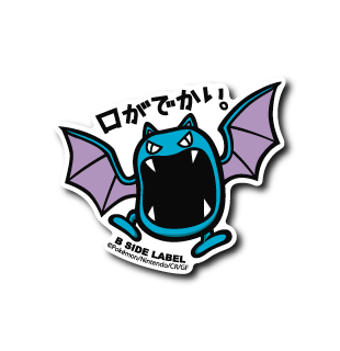 Golbat Pokemon B-SIDE LABEL sticker waterproof anime japan kawaii collectible