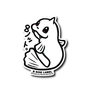 Dewgong Pokemon B-SIDE LABEL sticker collectible vinyl anime die cut waterproof
