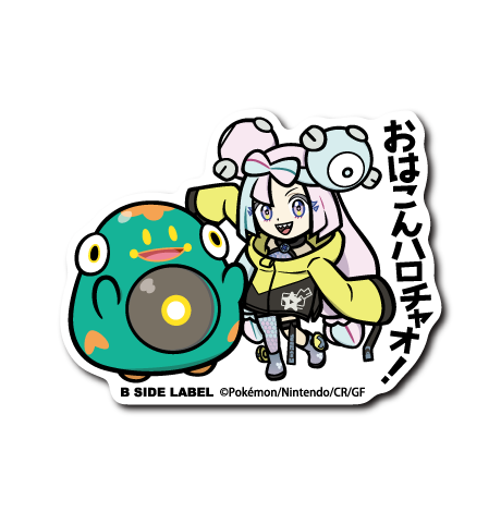 Iono & Bellibolt Pokemon B-SIDE LABEL sticker waterproof vinyl anime die cut