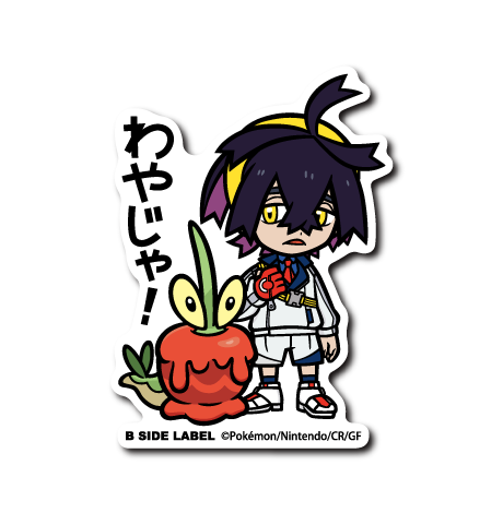 Kieran & Dipplin Pokemon B-SIDE LABEL sticker kawaii official waterproof japan